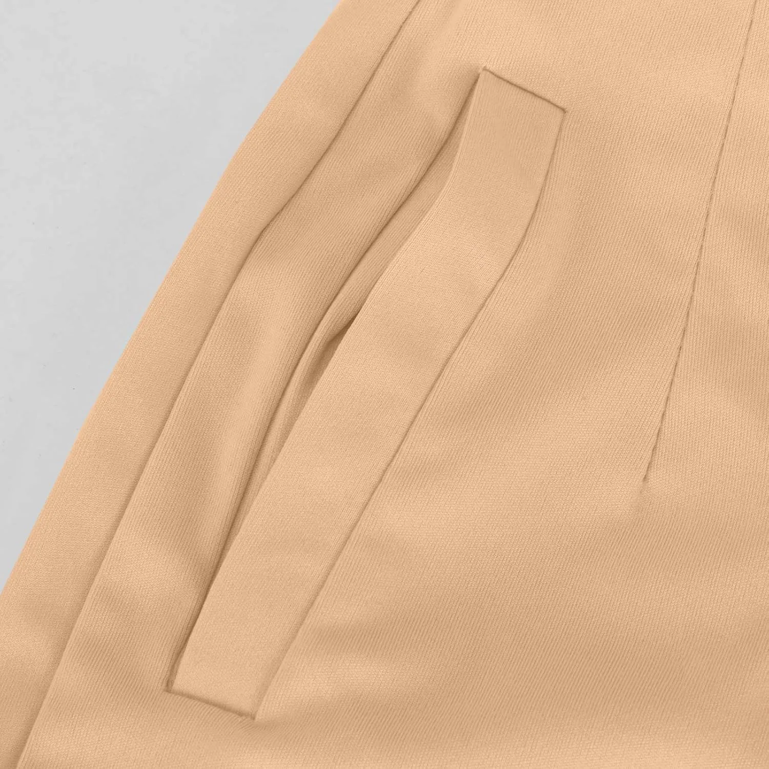 Hvyesh Womens Business Casual Capri Pants Summer Trendy 2025 Pleated High Waisted Capris for Women Wide Leg