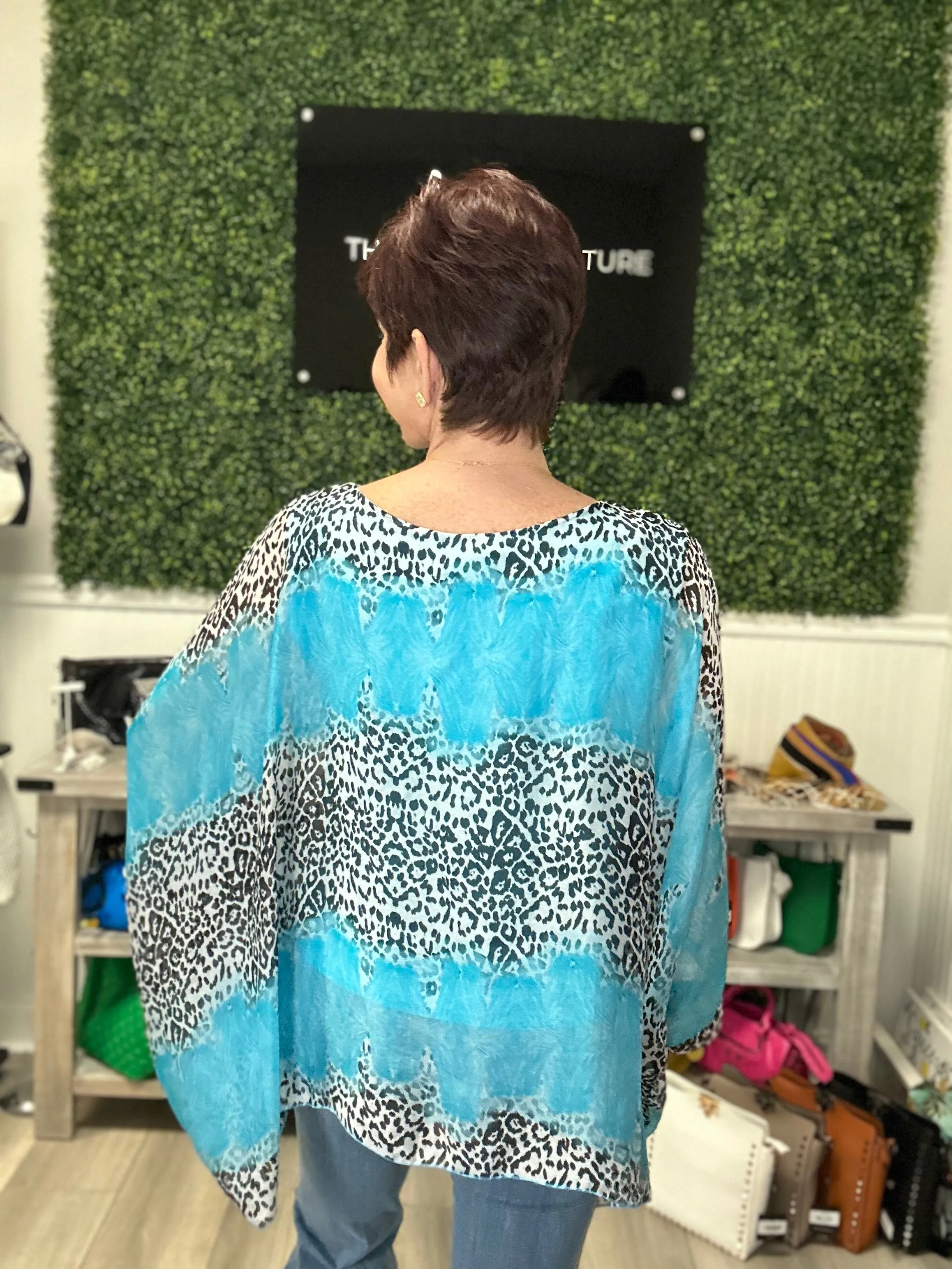 Printed Flowy Blouse